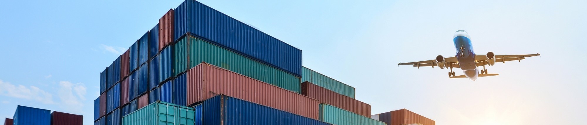 Freight - Plane Fly Over Container (FLAT)ii